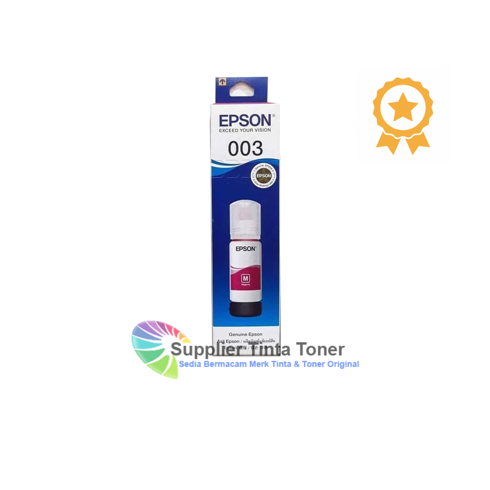 Jual Tinta Epson 003 Magenta Original Harga dan Spesifikasi